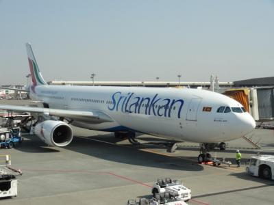 2015年2月　モルディブの旅～飛行機編　スリランカ航空ビジネスクラス～