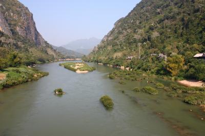 2015 メコンに沈む夕日を見にラオスへ2