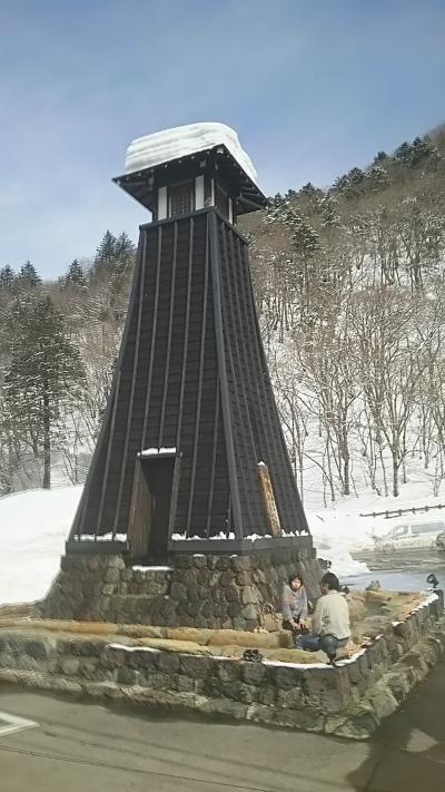 平湯温泉で宿泊＆スキー