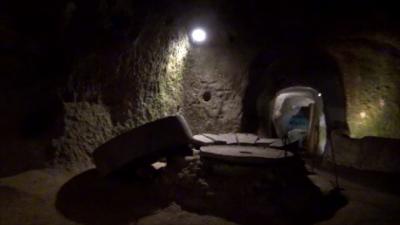 Orvieto Underground 地下洞窟ツアー