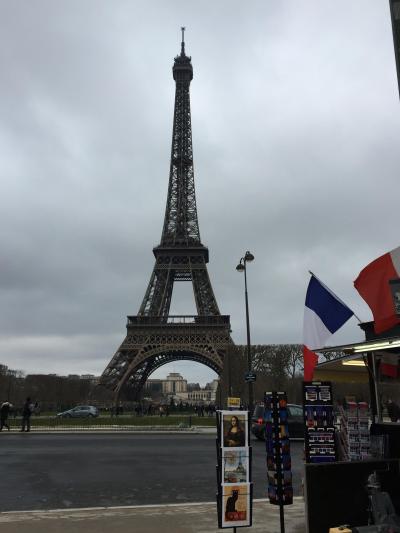 真冬のベルギーとパリ１０日間個人旅行で観光とショッピング♪⑥　パリ～帰国