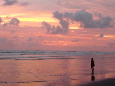 インドネシア、ジャワ島を巡る旅その15-パラントゥリティスのビーチを散歩