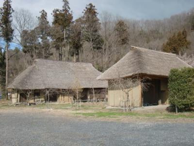 秩父の茅葺の家を訪問