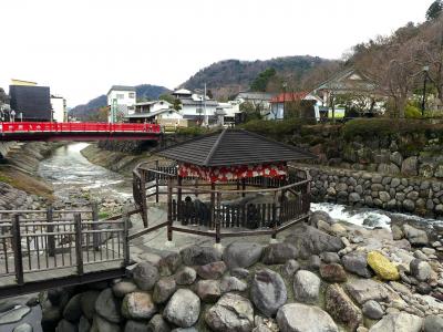 ０４．啓蟄直後の中伊豆１泊　修善寺　独鈷の湯（とっこのゆ）　指月殿（しげつでん）　源頼家の墓　源頼家家臣十三士の墓