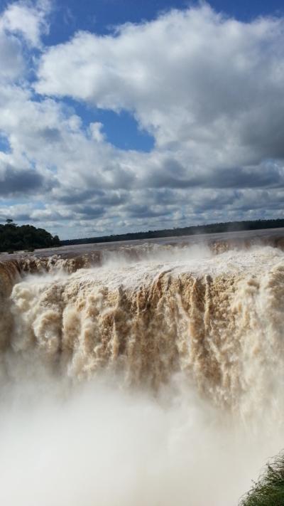イグアスの滝　ボートツアー