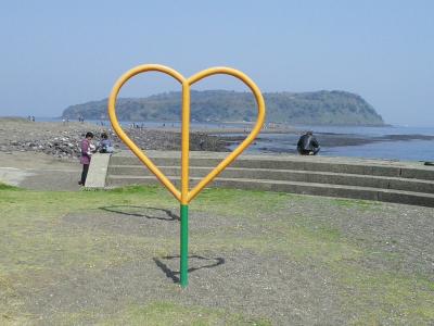 初めて訪れた知林ヶ島　※鹿児島県指宿市