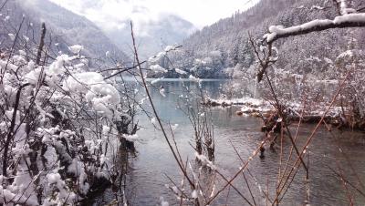 我再次来了♪白銀の九寨溝③（雪の九寨溝編）