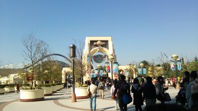 家族でユニバーサル・スタジオ