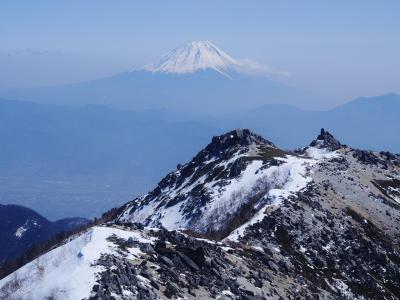 最高の天気 / 雪の鳳凰三山