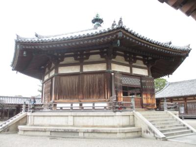 2015年　奈良2日目　観光バスで法隆寺と西ノ京観光。その１　法隆寺・中宮寺