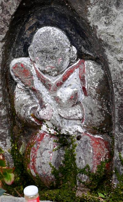 2015.1指宿・知覧・蒲生一人旅10終-蒲生の武家屋敷と武家門，下久徳の田の神さぁ，帰京