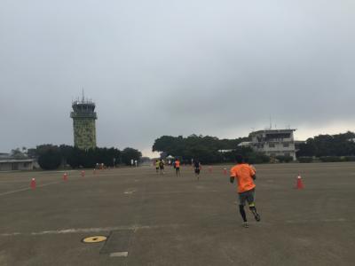 台中空軍基地マラソンに参加