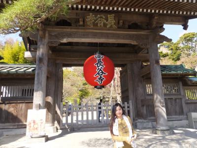 NACKさん、初・日本見聞遊食の旅　９　鎌倉・長谷寺を参拝する。