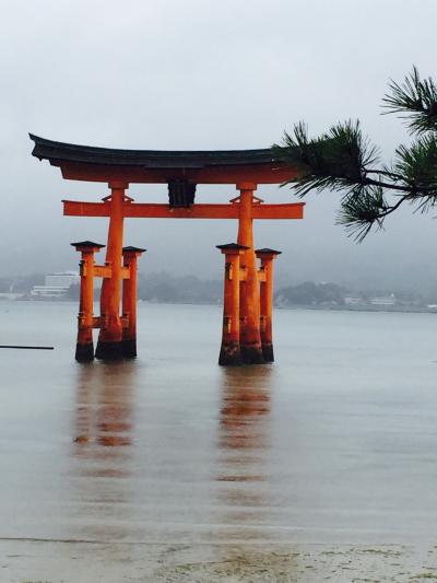厳島神社と食べ歩き
