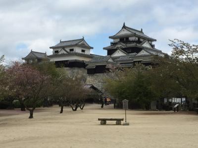 0泊2日愛媛弾丸城めぐり（松山城・湯築城）【日本100名城】と伊予鉄乗りつぶし。