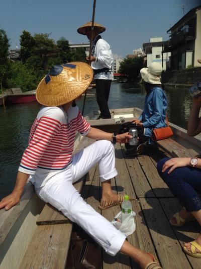 柳川で川下り～今年２回め。船頭さんを選ぶべし。