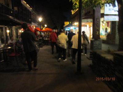 「ニュージーランド『感動』の１週間」（２９）クイーンズタウンの街中を歩き、中華レストランへ。