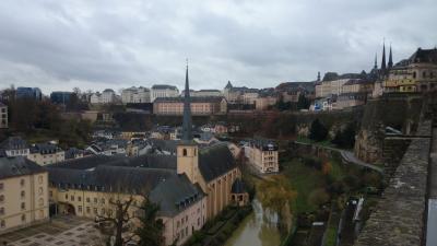 ルクセンブルグ 旧市街を歩く