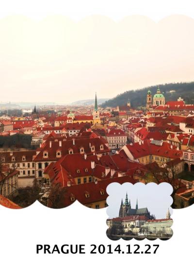 2014年12月 チェコ旅行２（古都プラハに到着～散策）