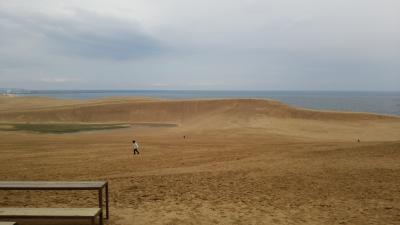 湯村温泉に続いてこの日は鳥取砂丘へ