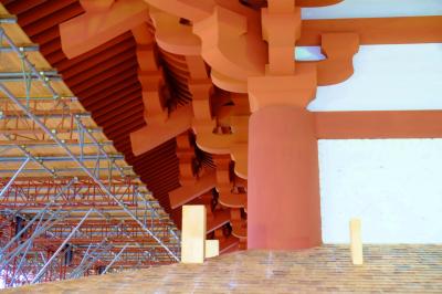 興福寺　中金堂再建現場　特別公開　下