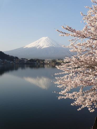 大渋滞の新倉山とはじめての逆さ富士