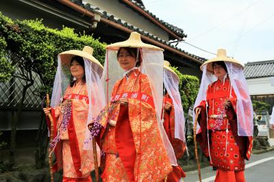 旅するイルカ♪　大阪府　泉南市　時代行列へ