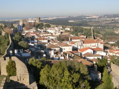 年末年始ポルトガル一人旅　#5　城壁の村・オビドスの元旦と、リスボンの夜景