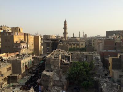 【4/29】2015GWはモルドバ・ウクライナ・ベラルーシとおまけのカイロ・イスタンブール8日間の旅(1)カタール航空ビジネスクラスでドーハ経由カイロへ乗継時間で市内ぶらぶら