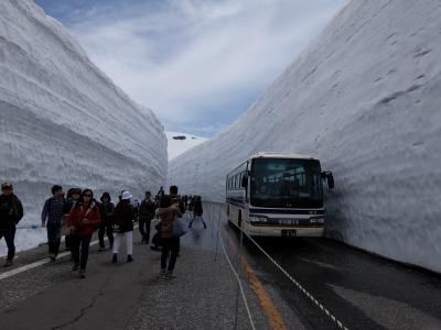 《東京から日帰り》#26　富山県　雪の大谷・立山黒部アルペンルート