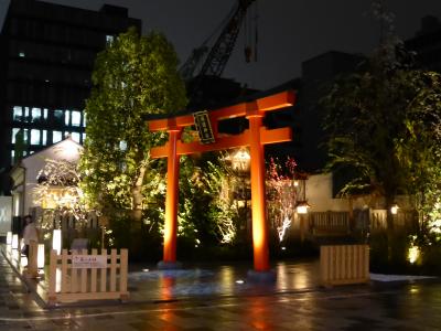 日本橋・人形町でお花見