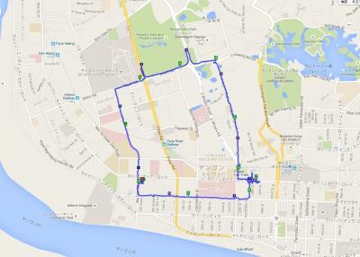 初ミャンマー（ヤンゴン RUN）　２／５