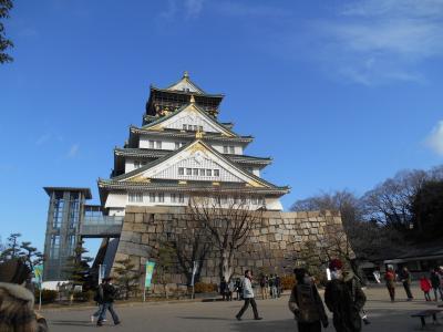 大阪　出張ついでに観光　お城２