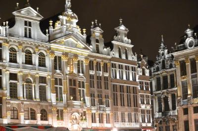 ＪＡＬファーストクラス（復路ビジネス）で行く一人旅！ロンドン・ベルギー・パリへ８日間の旅　Ｖｏｌ．１６　～ブリュッセル最後の夜はまたグランプラスへ～