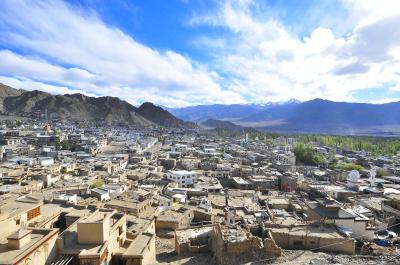 ラダックの旅　2014年10月　①移動日,初日 Leh