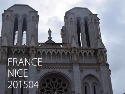 ヨーロッパ旅行記①ニースのジャンメドサン通りとマセナ広場!201504-05