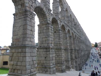 再訪スペイン 小都市を訪ねて2（セゴビア ローマ水道橋）