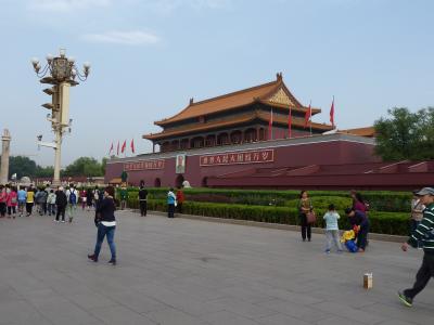 連休は海外24　(北京・中国最終日、まずは天安門へ)