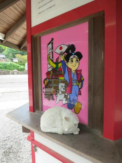 黒・・い・・城・・・（Okayama Castle ＝Crow Castle)②　ホテル→吉備津神社→吉備津彦神社