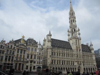 2015年　ベネルクスの旅　その８　ブリュッセル　グランプラス周辺の観光　小便小僧・ギャルリーなど