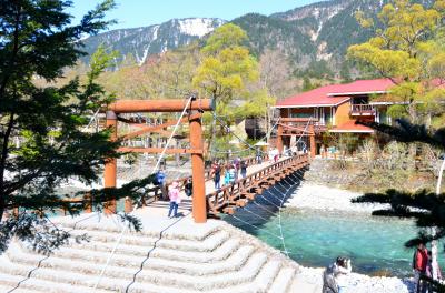 春の訪れを感じながら絶景ハイクの上高地！②ー山岳リゾートに泊まる！『五千尺ホテル』
