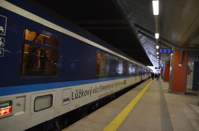 プラハ・クラクフ　３人の旅～　③プラハ～クラクフ夜行寝台列車