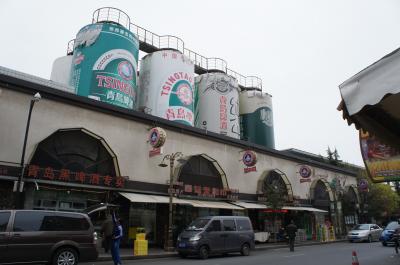 3回目の青島、ビニールで飲むビール＆海鮮料理の旅2日目～青島火車駅、青島桟橋、ビール工場近くの美食街、天幕城を観光して夕食は水餃子で〆