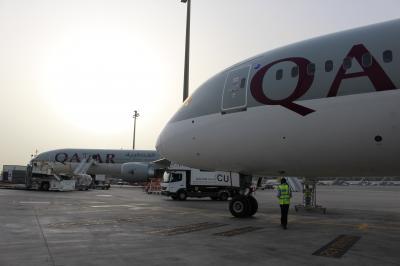 カタール航空　ビジネスクラス搭乗記　羽田～ドーハ～カイロ　Qatar Airways QR　（2015/GW ウィーン・ブダペスト・サントリーニ①）