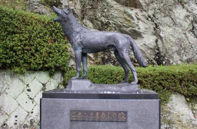 東吉野村、日本狼像