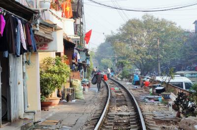 早朝のハノイ、昔ながらの時が流れる旧市街　　～2014-15年中国&ベトナム年越し旅行5