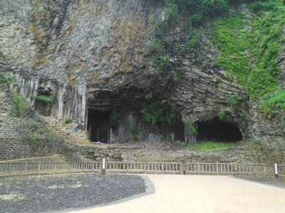 玄武洞を訪れて　※兵庫県豊岡市