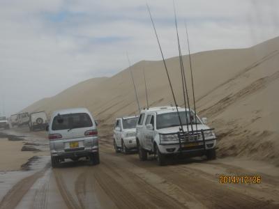 ナミブ砂漠ドライブ