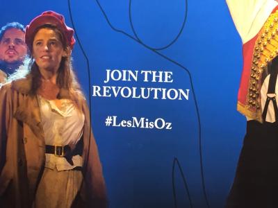 友を訪ねてシドニー　Day 5 Les Miz Oz