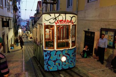 光溢れるポルトガル周遊【１】（リスボンの夕景　市電を追いかけて走る走る）